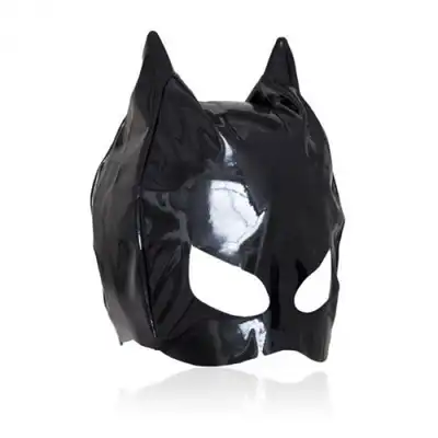 Maska-Cat Mask Large BLACK. Czarna kocia maska do gorącej zabawy z partnerem!