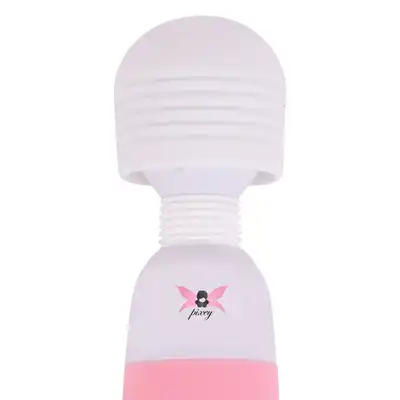 Pixey - Mini Pink Massage Wand. Mały i mocny wibrator sieciowy!