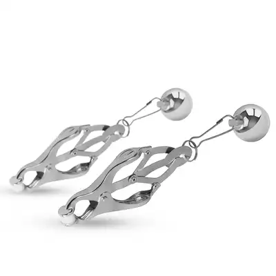 Easy Toys - Clover Clamps. Zaciski do sutków z ciężarkami.