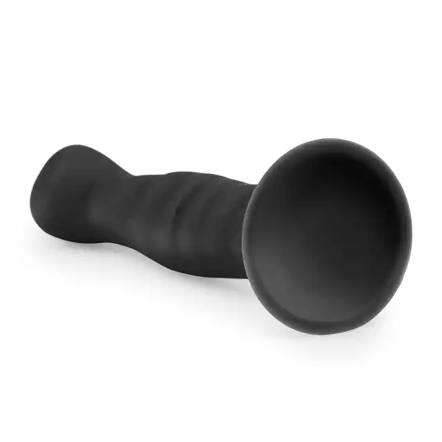 Easy Toys - Ribbed Dong. Silikonowe dildo analne. 