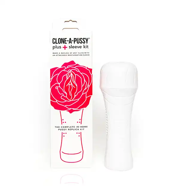 Clone-A-Pussy - Plus Sleeve Kit Pink. Zestaw do klonowania waginy. Stwórz swój własny masturbator za pomocą odlewu! Wygodny kształt i intensywne doznania