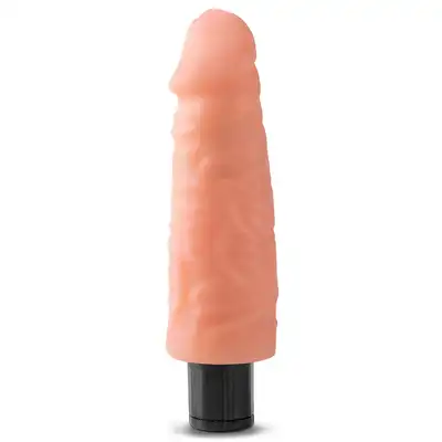 Real Feel - Fanta Flesh No.9. Realistyczny wibrator z cyberskóry. 6 cm średnicy!