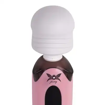 Pixey - Future Pink Massage Wand. Świecący, mocny masażer sieciowy!