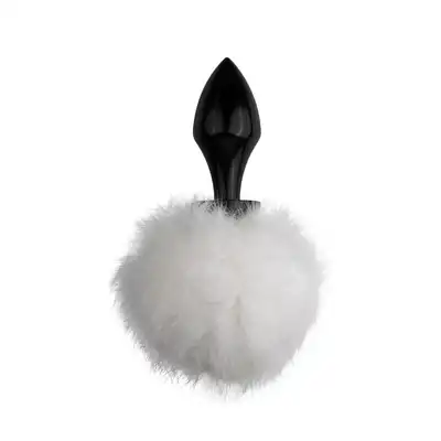 Easy Toys - Bunny Tail Plug. Wtyczka z miękką, króliczą kitką.