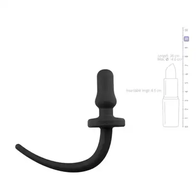 EasyToys - Dog Tail Plug - Plumpy Small. Psi ogon. Wersja Small.