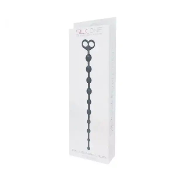 Silicone - Anal Juggling Ball Black- Silikonowe Koraliki Analne
