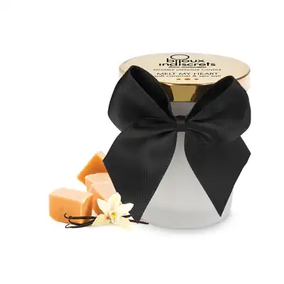 Bijoux Indiscrets - Massage Candle Soft Caramel 70 ml. Aromatyczna świeca do masażu o zapachu słodkiego karmelu i wanilii 