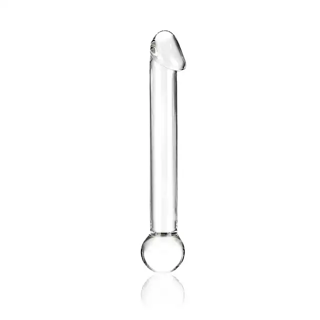 Glas- Realistyczne szklane dildo 17 cm 