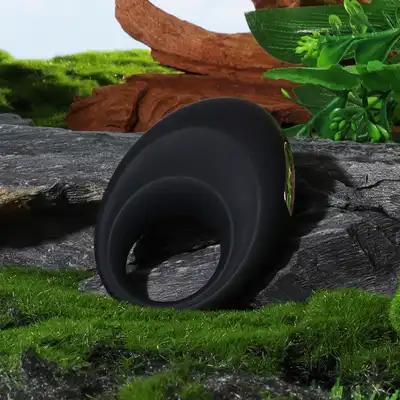 Toyz4Lovers - Cock Ring Black USB. Czarny wibrujący ring na penisa na USB.