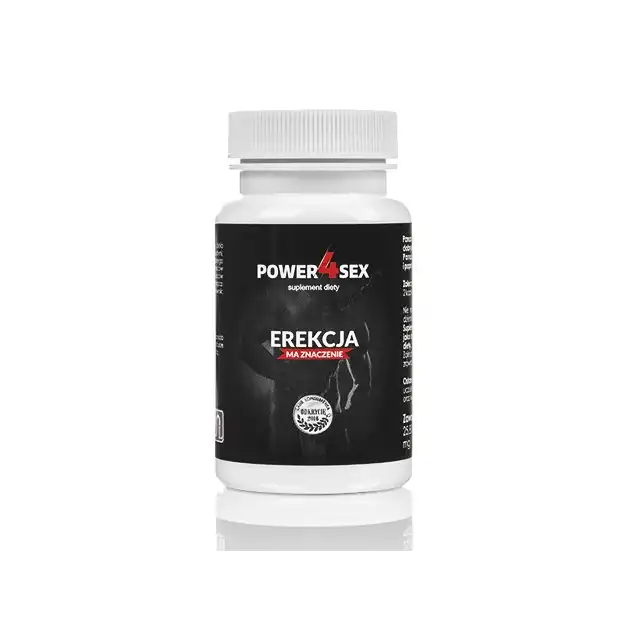 Power4Sex - Silna Erekcja 60 caps. Kapsułki wzmacniające erekcję!