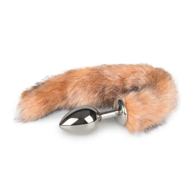 Easy Toys - Fox Tail Plug M. Wtyczka analna z lisim ogonem 27 cm.