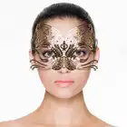 Easy Toys - Metal Mask Cat Gold. Ażurowa maska kota w kolorze złotym. 