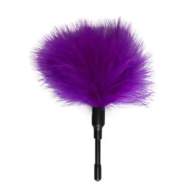 Easy Toys - Feather Tickler Purple Small. Małe fioletowe piórko. 
