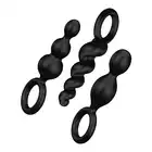 Satisfyer- zestaw trzech wtyczek analnych