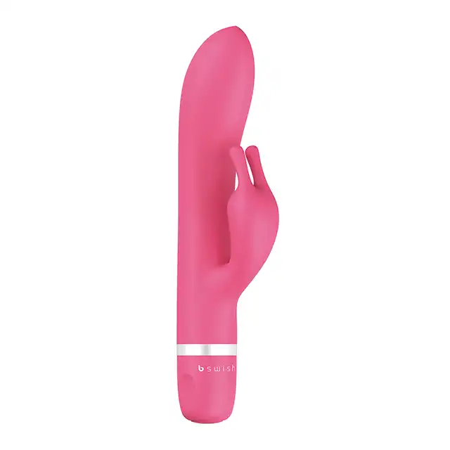 B Swish - BWild Classic Bunny Guava. Wibrator ze stymulatorem łechtaczki.