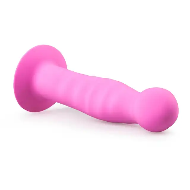 Easy Toys - Ribbed Dong Silicone Anal dildo. Silikonowe dildo analne. 