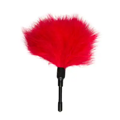 Easy Toys - Feather Tickler Red Small. Małe czerwone piórko. 