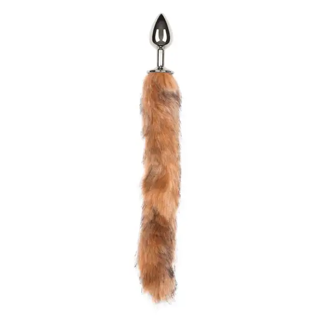 Easy Toys - Fox Tail Plug Small. Lisi ogon z wtyczką analną. Rozmiar S