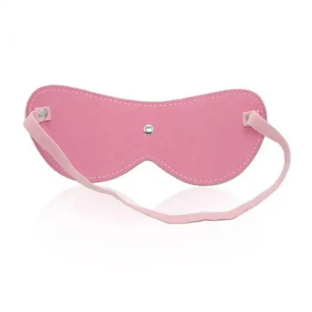 Toyz4Lovers - Blindfols Mask Pink. Opaska osłaniająca oczy. Pudrowy róż. 