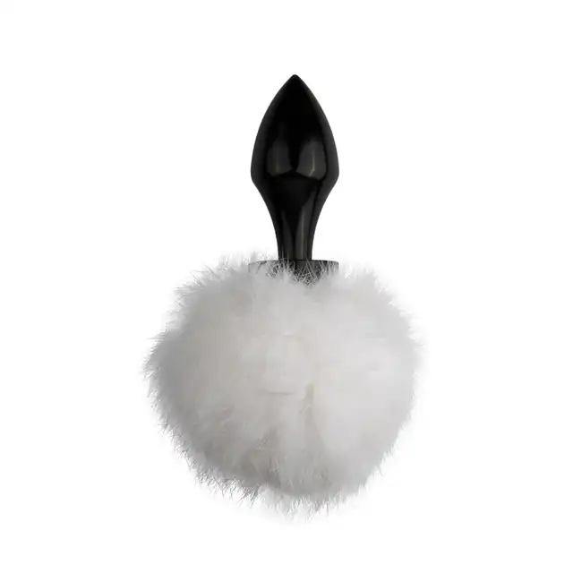 Easy Toys - Bunny Tail Plug. Wtyczka z miękką, króliczą kitką.