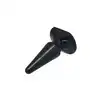 Jelly Probe Plug Soft and Comfortable. Korek Analny Czarny. 