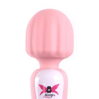 Pixey - Recharge Pink Massage Wand! Bezprzewodowy masażer!