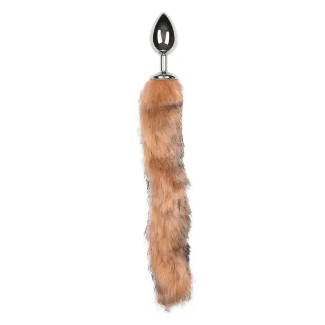 Easy Toys - Fox Tail Plug M. Wtyczka analna z lisim ogonem 27 cm.