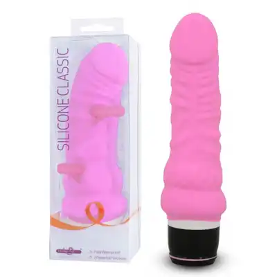 Seven Creations - Mini Silicone Classic Pink. Mały silikonowy wibrator
