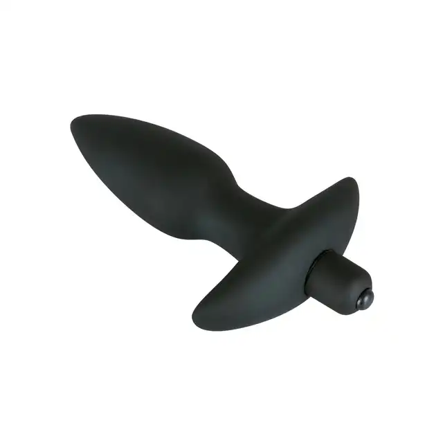 You2Toys - Black Velvet M Vibrating. Wibrujący butt plug.