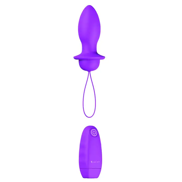 B Swish - Bfilled Classic Orchid. Wibrujący plug analny w kolorze fioletowym