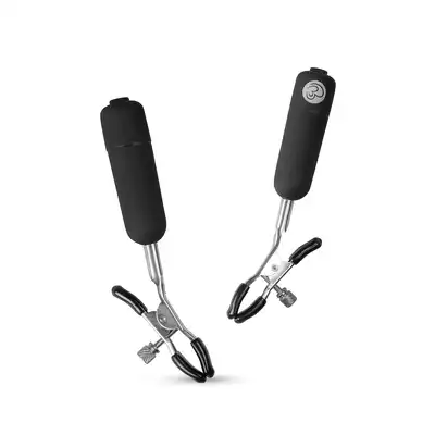 Easy Toys - Vibrating Clamps. Wibrujące klamerki na sutki. 
