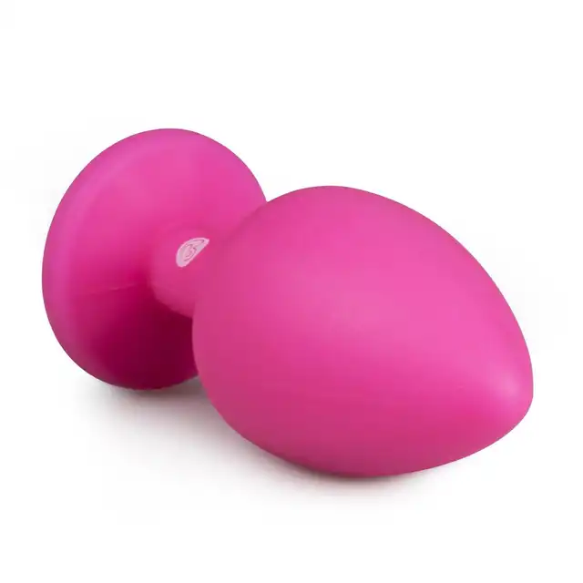 Easy Toys - Diamond Plug Pink. Różowa wtyczka analna z kryształkiem.