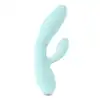 FeelzToys - Lea Rabbit Vibrator Ocean Blue. Delikatny silikon i zmysłowe wibracje!