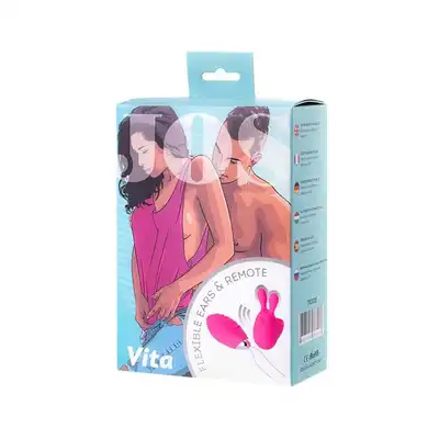JOS - Vita Flexible Ears Remote - urocze jajeczko wibrujące z pilotem
