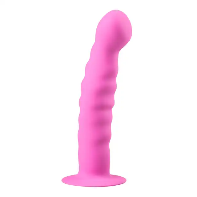 Easy Toys - Ribbed Dong Silicone Anal dildo. Silikonowe dildo analne. 