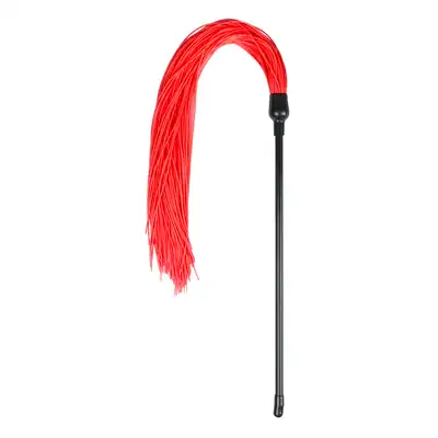Easy Toys - Silicone Tickler Red. Silikonowy bat. Delikatny. 