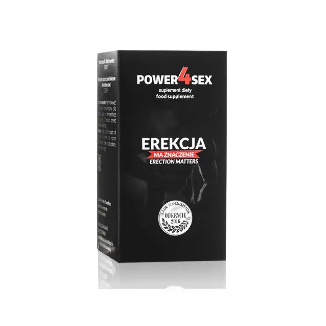 Power4Sex - Silna Erekcja 60 caps. Kapsułki wzmacniające erekcję!