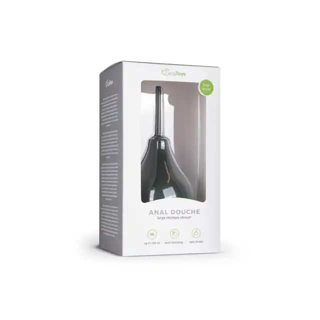 Easy Toys - Anal Douche Large Intimate Shower. Gruszka do lewatywy 200 ml. 