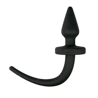 Easy Toys - Dog Tail Plug Large. Silikonowa wtyczka analna z ogonem. 