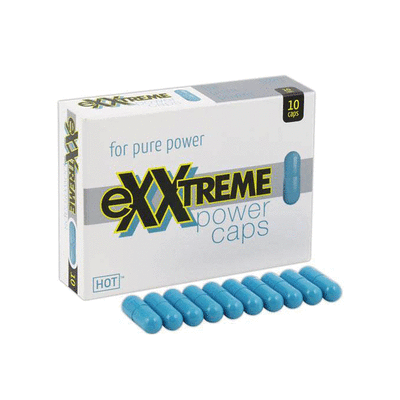 eXXtreme - power caps 1x10 szt. - Tabletki poprawiające libido. 
