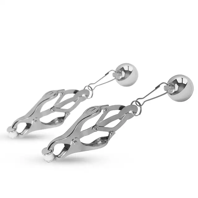 Easy Toys - Clover Clamps. Zaciski do sutków z ciężarkami.