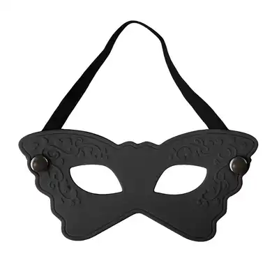 Easy Toys - Silicone Mask Black. Czarna silikonowa maska. 