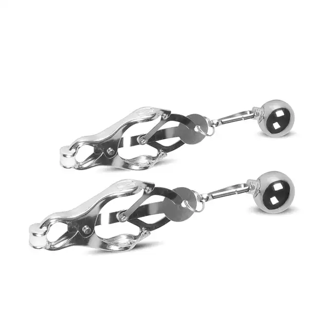 Easy Toys - Clover Clamps. Zaciski do sutków z ciężarkami.