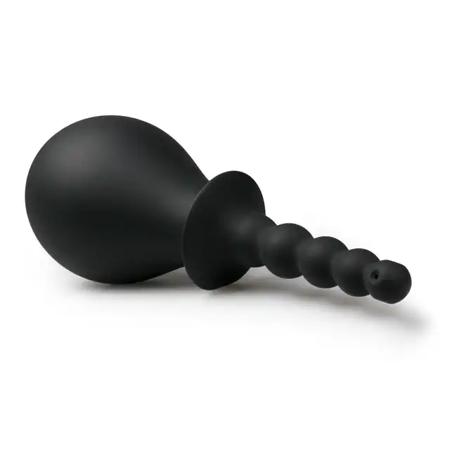 Easy Toys - Steamy Douche Curved Shower. Silikonowa gruszka do lewatywy.