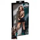 BLACK LEVEL- VINYL MINI SKIRT BLACK XL