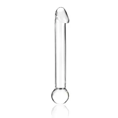 Glas- Realistyczne szklane dildo 17 cm 