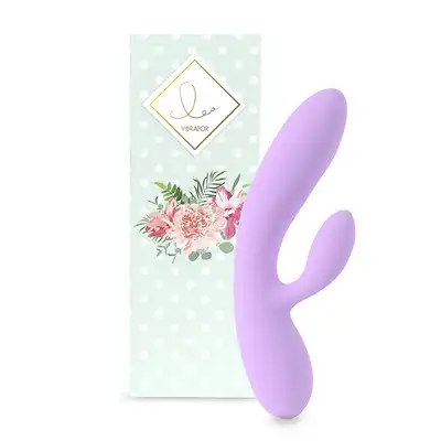 FeelzToys - Lea Rabbit Vibrator Lilac. Delikatny silikon i zmysłowe wibracje!