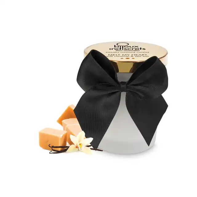 Bijoux Indiscrets - Massage Candle Soft Caramel 70 ml. Aromatyczna świeca do masażu o zapachu słodkiego karmelu i wanilii 