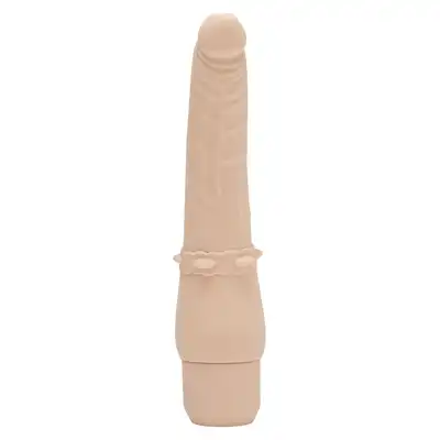 Real Feel - Classic Smooth Vibrator Nude. Silikonowy wibrator analny 