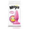 MOJIS Plug #OMG small. Mała wtyczka analna z emoji w kolorze różowym!